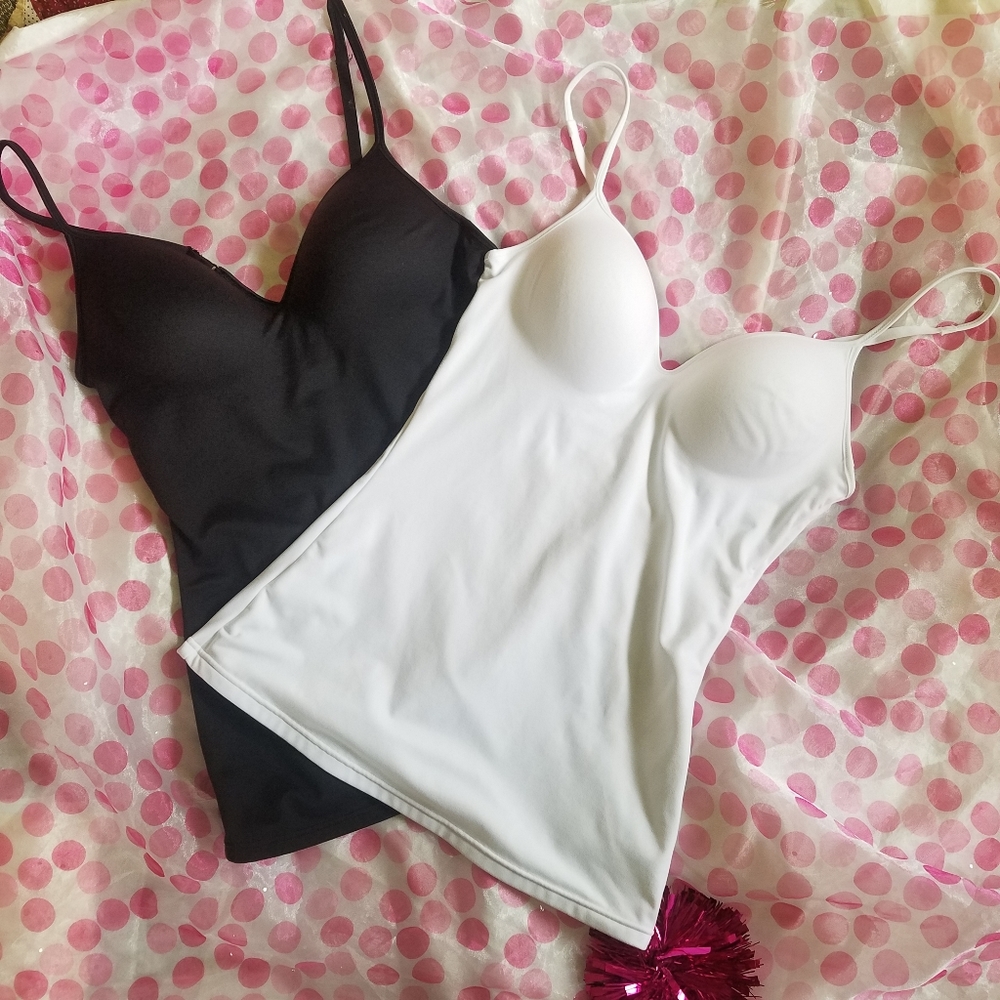 Maidenform Shapewear Cami Top Medium White Bundle